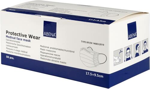 Medisinsk Munnbind, Abena, type IIR 50stk