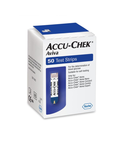 Accu-chek aviva glukose u/brik 50stk - Apoteket Elgen