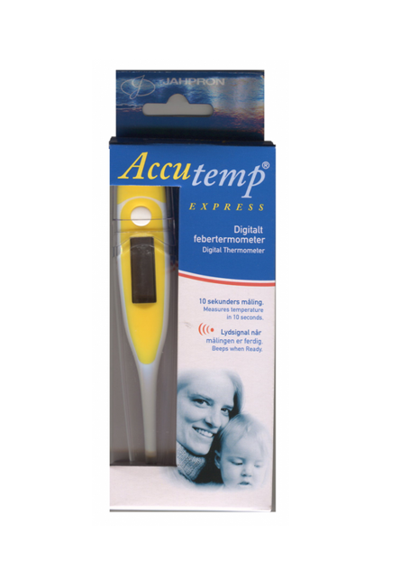 Accu-temp digital termometer 10 sek resultat - Apoteket Elgen
