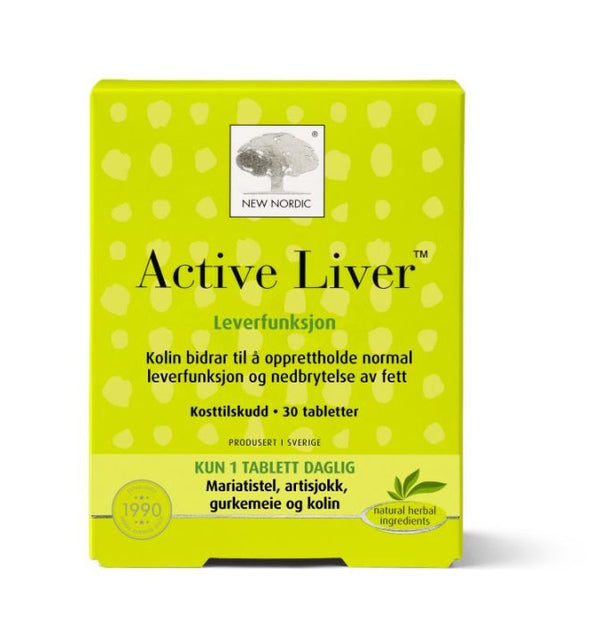 New Nordic Active Liver tabletter 30stk