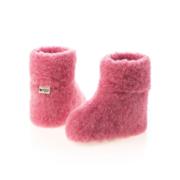 ALWERO BOOTIES PINK Tøfler str 35-37