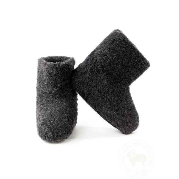 ALWERO BOOTIES BLACK Tøfler str 41-42