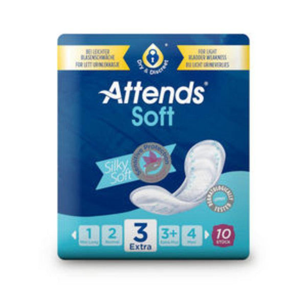 Attends soft 3 extra plus 10stk - Mossapotek
