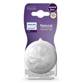 Avent PA Natural Resp Teat 6m+