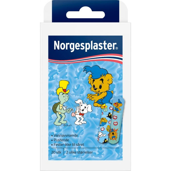 Norgesplaster Bamse  barneplaster  20stk