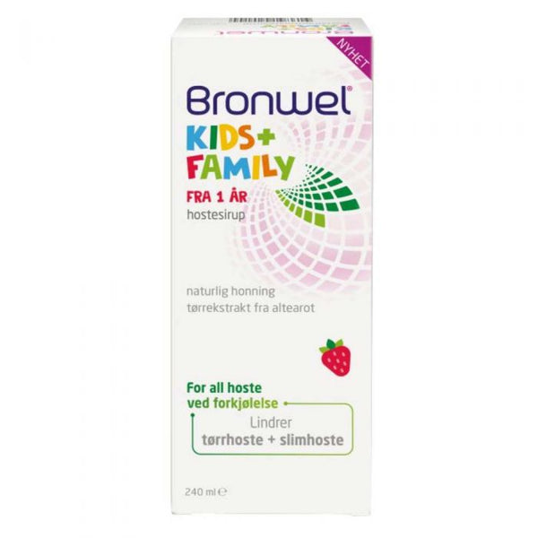 Bronwel Kids+Family hostesirup 240ml