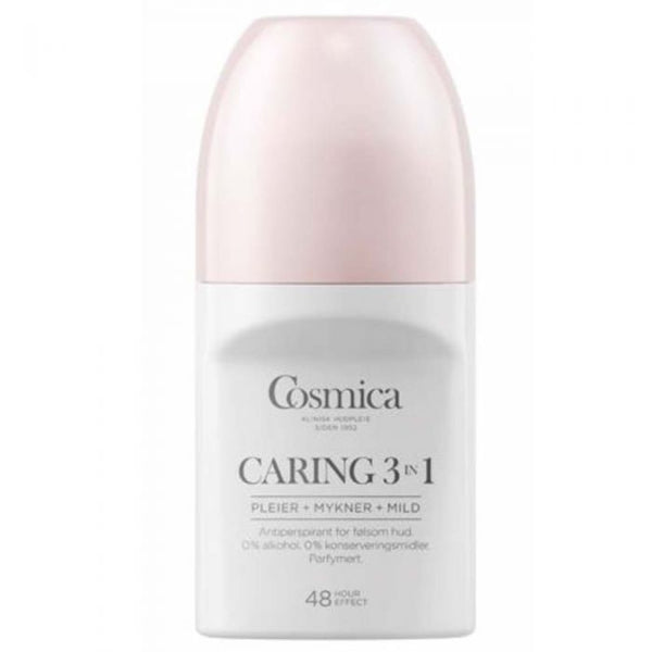 Cosmica Deo Caring 3-i-1 antiperspirant m/parfyme 50ml