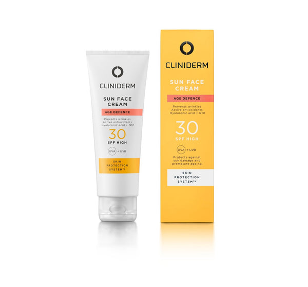 Cliniderm Age Defence Sun Face solkrem SPF30 50ml
