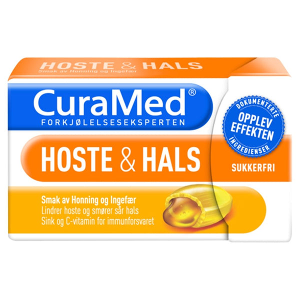 CuraMed Hoste & Hals Honning & Ingefær