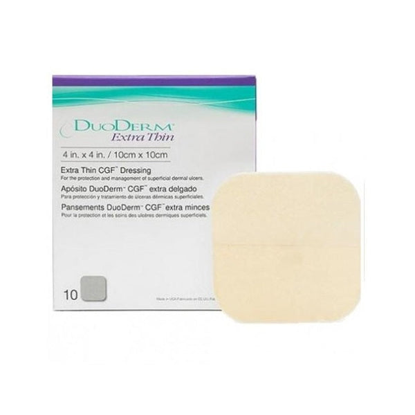 Duoderm tynn hydrokolloid bandasje 10x10cm 5stk