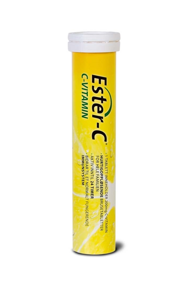 Ester-C Vitamin 200mg brustabletter 20stk