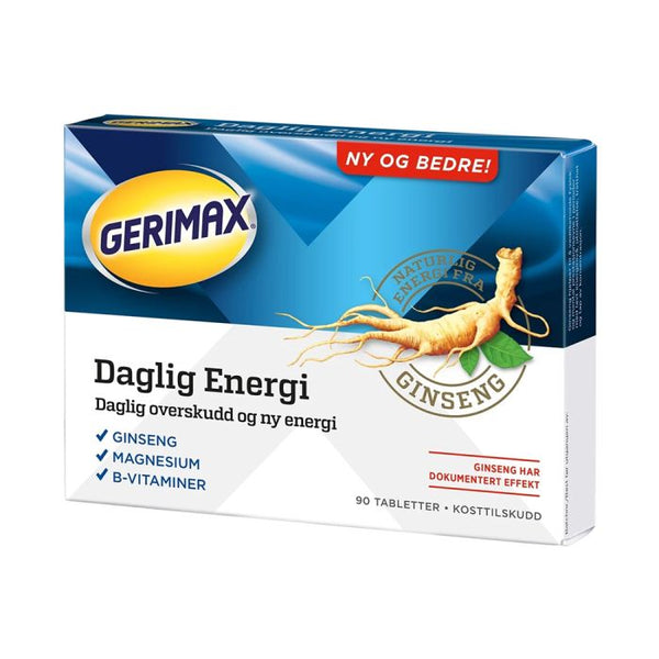 Gerimax Daglig Energi tabletter 90stk