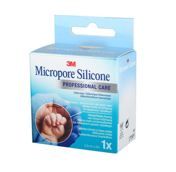 3M silikontape 2,5cmx5m rull