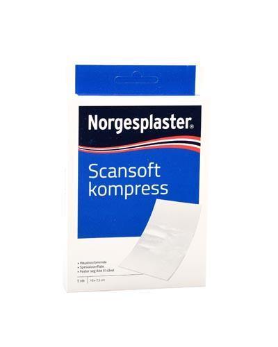 Scansoft kompress 10x7,5cm 5stk - Apoteket Elgen