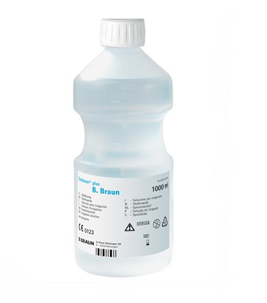 Sterilt vann B. Braun skyllevæske ecotainer flaske 1000ml - Apoteket Elgen