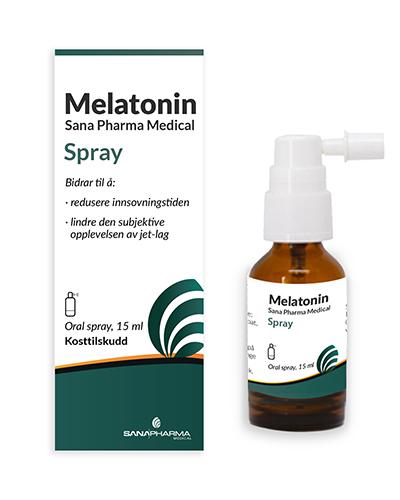 Sana Pharma Medical melatonin munnspray 15ml