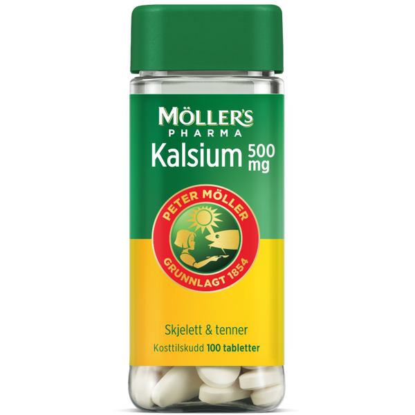 Møllers Pharma Kalsium 500 mg