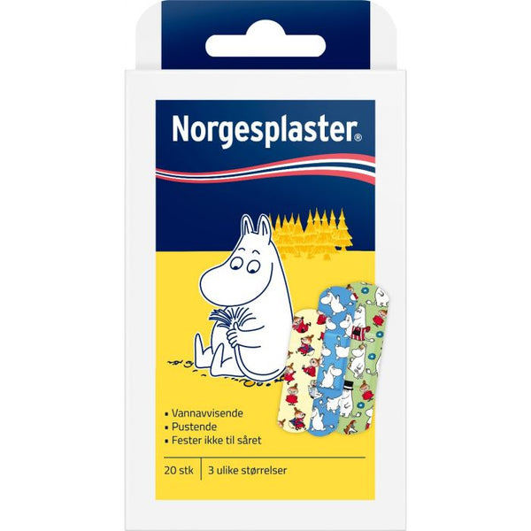 Norgesplaster Moomin barneplaster 20stk