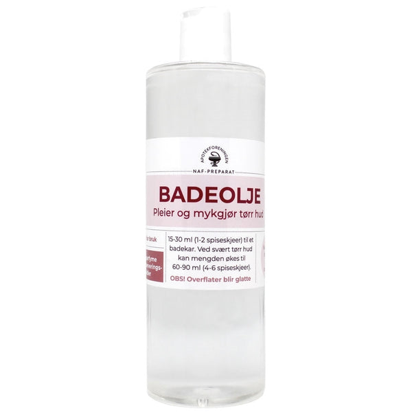 Badeolje NAF 500ml
