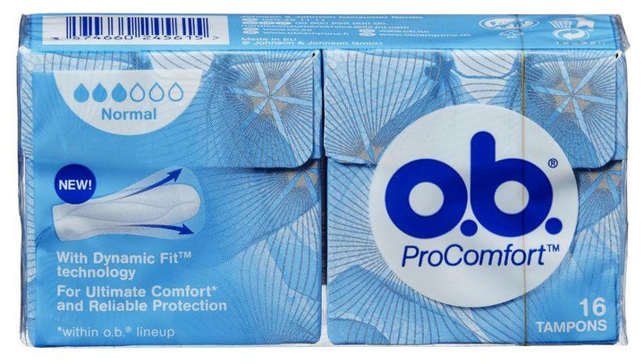 O.b. Pro Comfort Normal tamponger 16stk - Apoteket Elgen