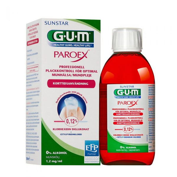 Gum Paroex desinfiserende munnskyll 0,12%Chx 300ml