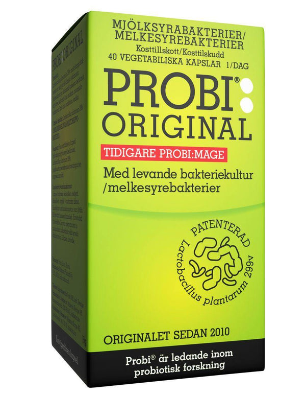 Probi original kapsler 40stk - Apoteket Elgen