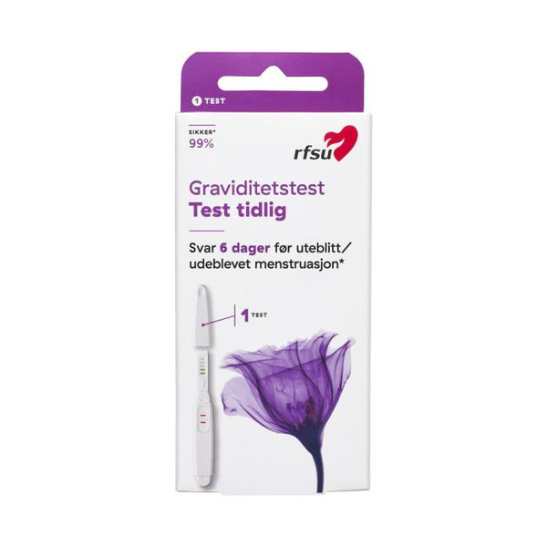 RFSU Graviditetstest Test Tidlig 1stk