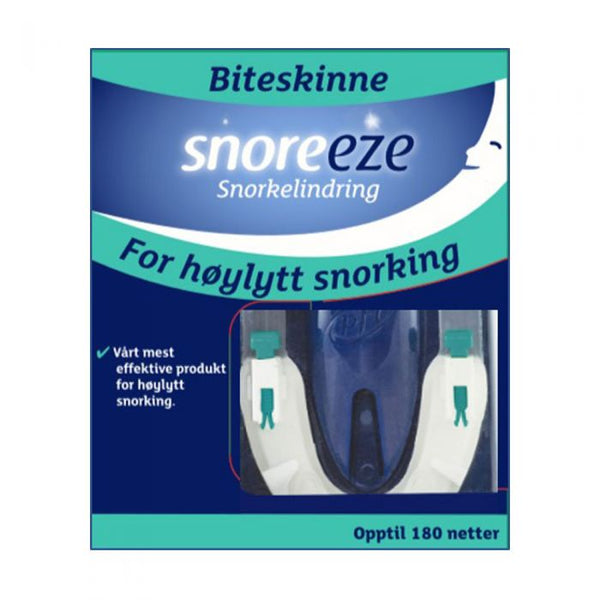 Snoreeze snorkelindring biteskinne 1stk