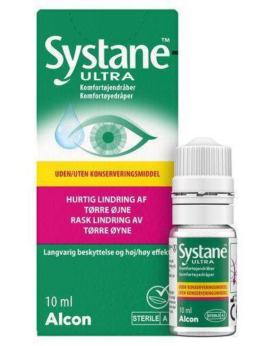 Systane Ultra øyedråper uten konserveringsmidler 10ml - Apoteket Elgen