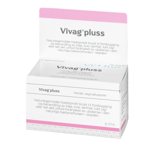 Vivag Pluss Vaginalkapsler 8 stk