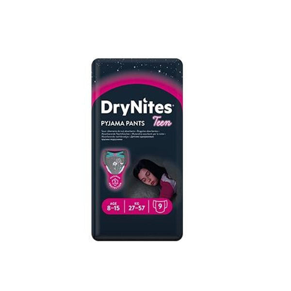 DryNites bleie jente 8-15år 9stk