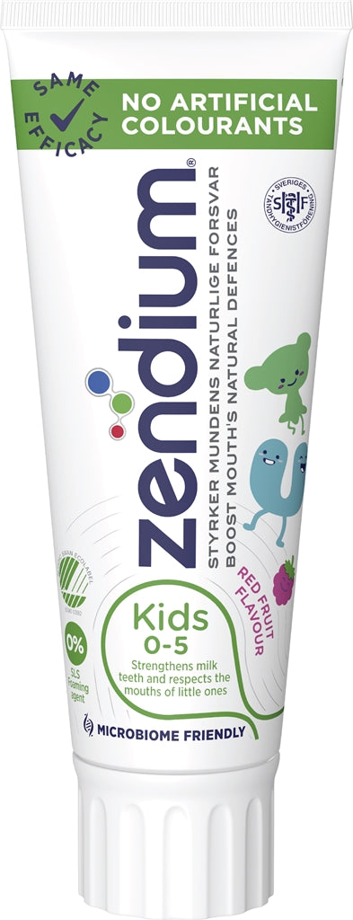 Zendium Kids Tannkrem 0-5 år, 75 ml